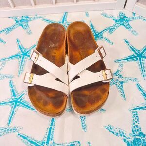 Birkenstock Women's White Sandals